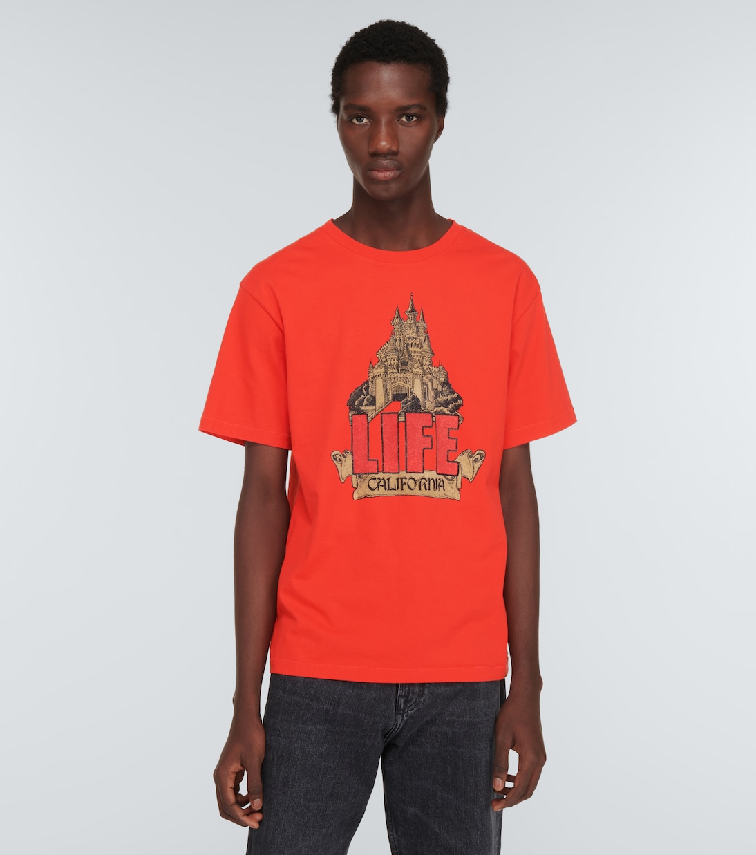 Printed cotton jersey T-shirt | ERL