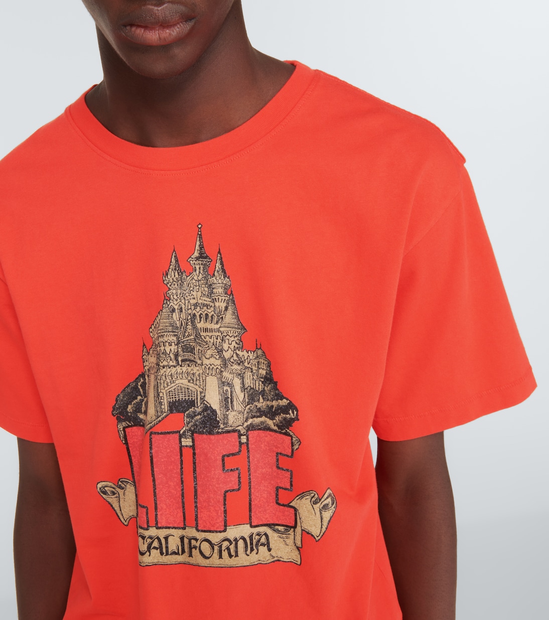 Printed cotton jersey T-shirt | ERL