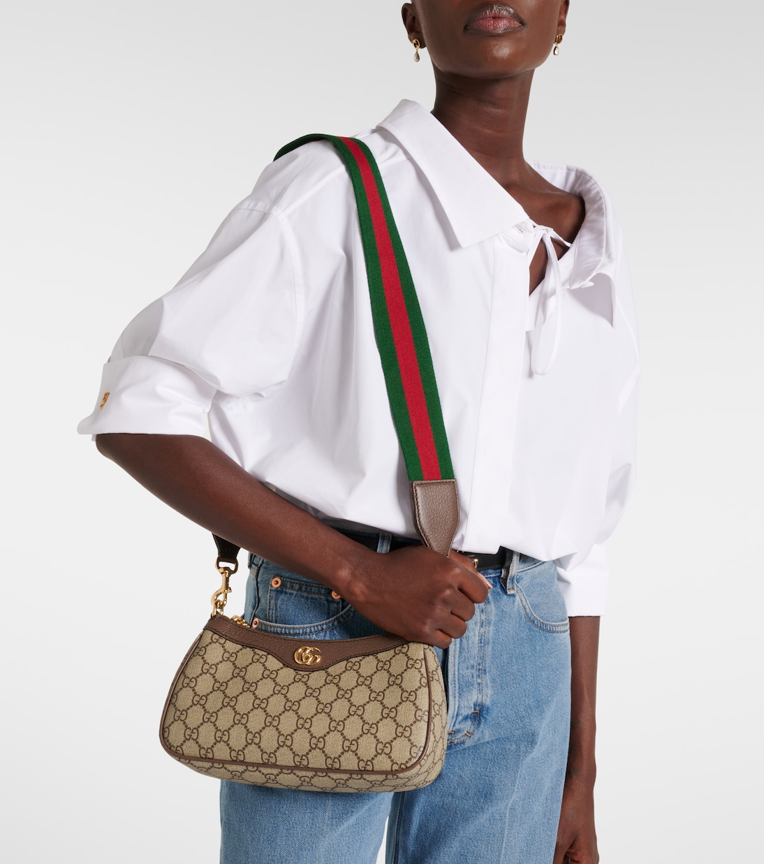 Schultertasche Ophidia Small GG Supreme | Gucci