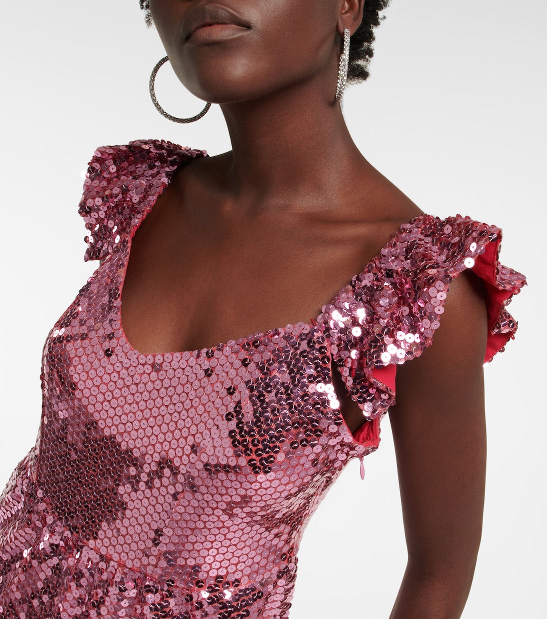Alva sequin-embellished minidress | LoveShackFancy