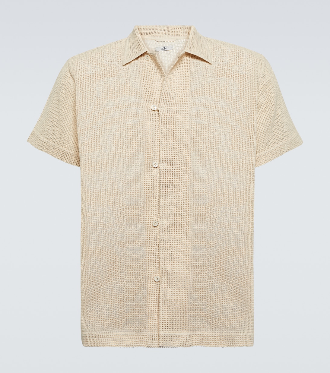 Camicia Open Weave in cotone | Bode