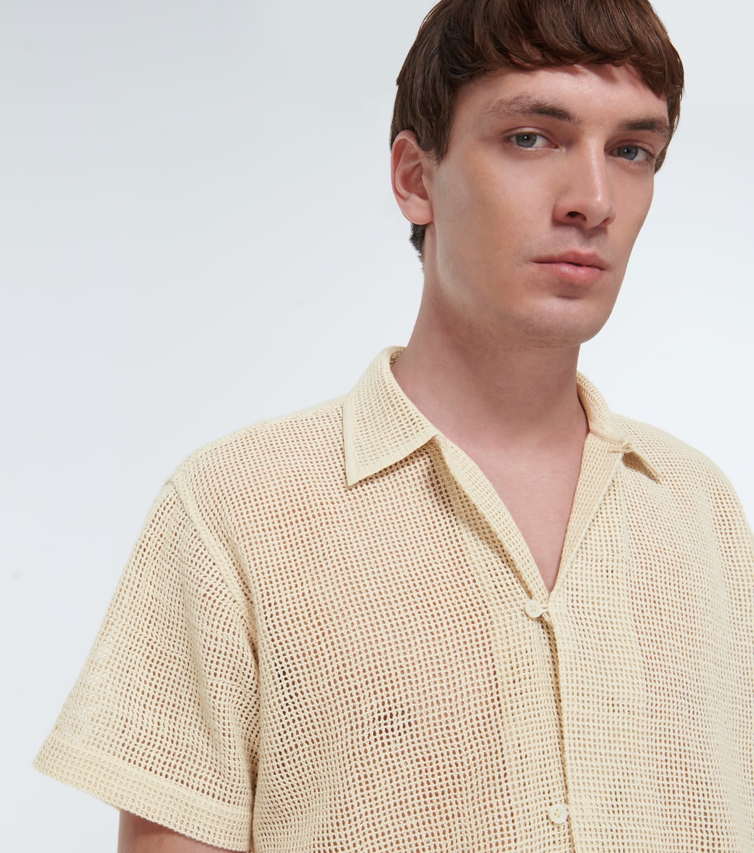 Camicia Open Weave in cotone | Bode