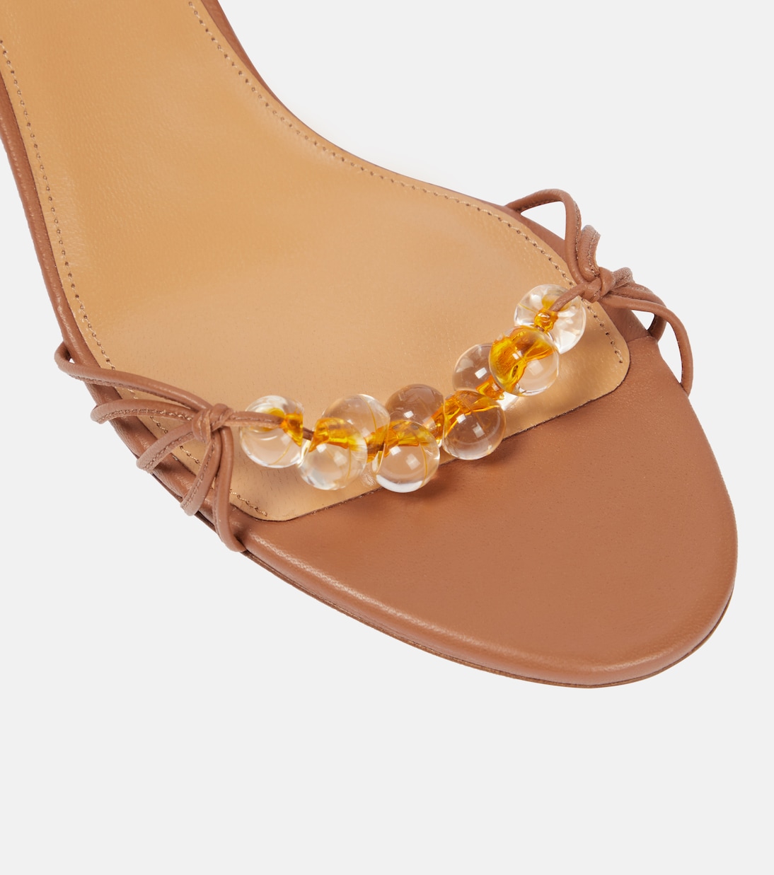 Very Maui 50 leather sandals | Aquazzura