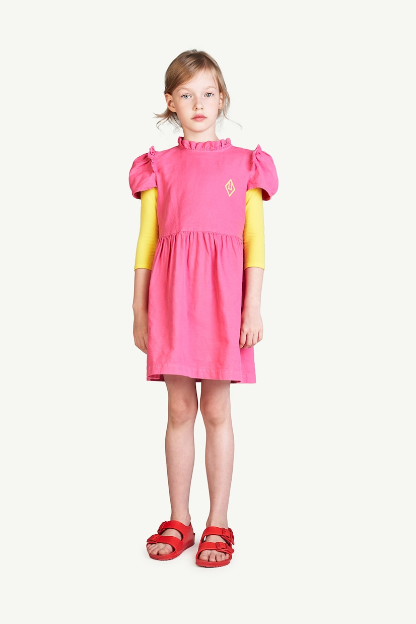 Tortoise cotton and linen dress | The Animals Observatory