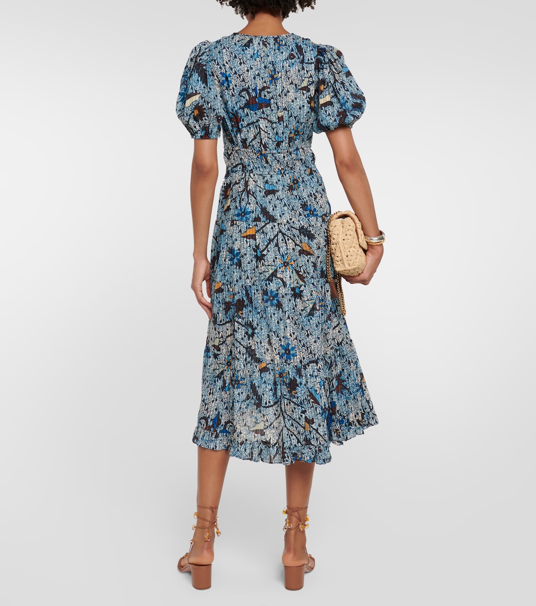 Thelma printed midi dress | Ulla Johnson