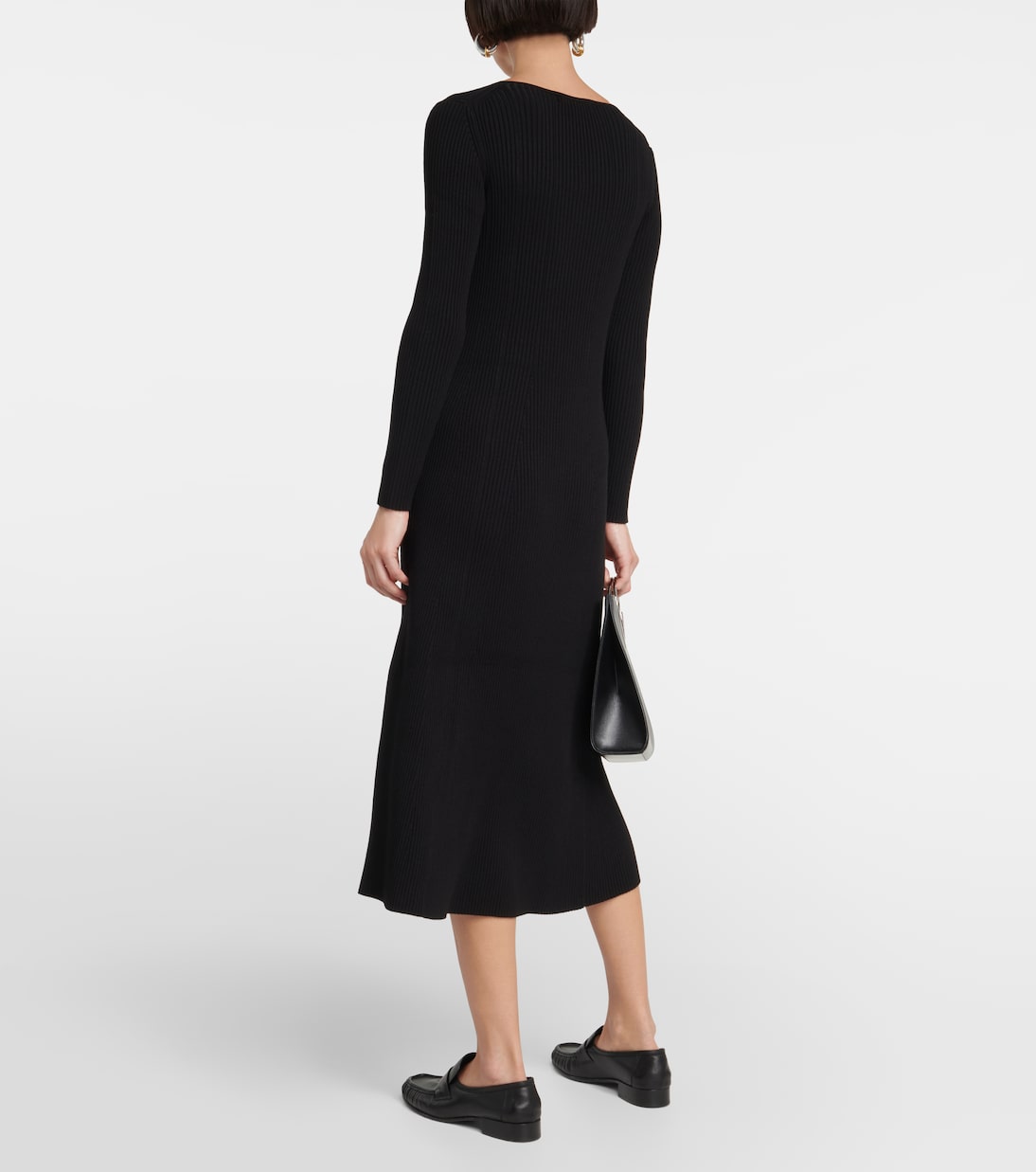 Ribbed-knit midi dress | CO