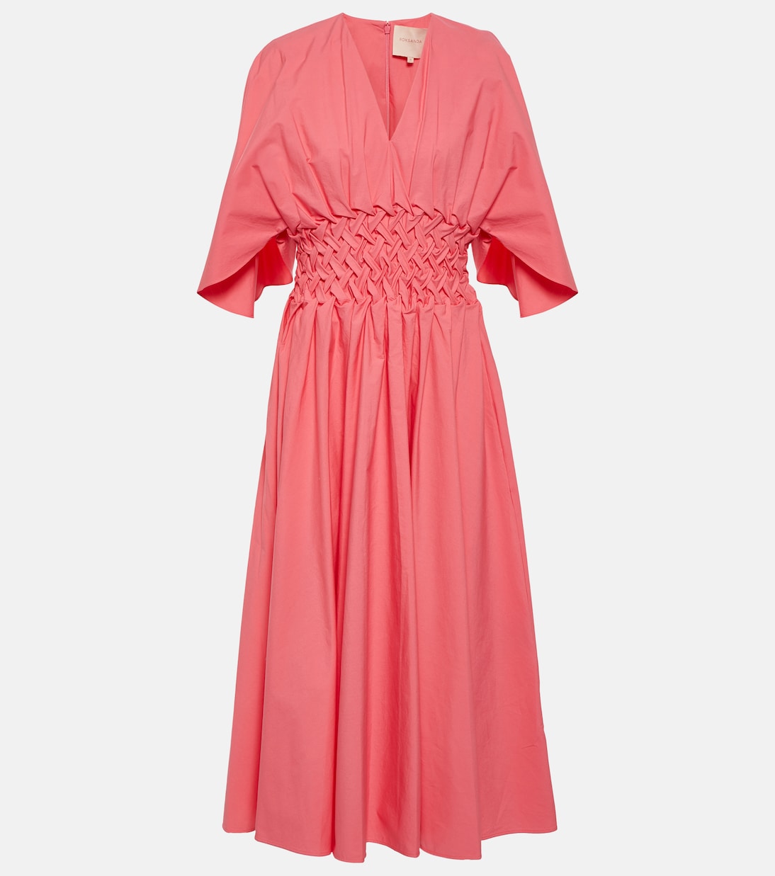 Esti cotton poplin midi dress | Roksanda