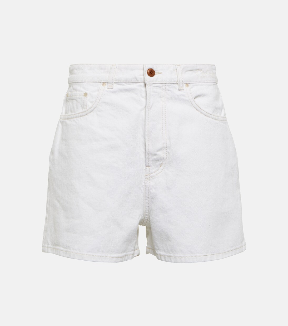 Shorts di jeans a vita alta | Chloé