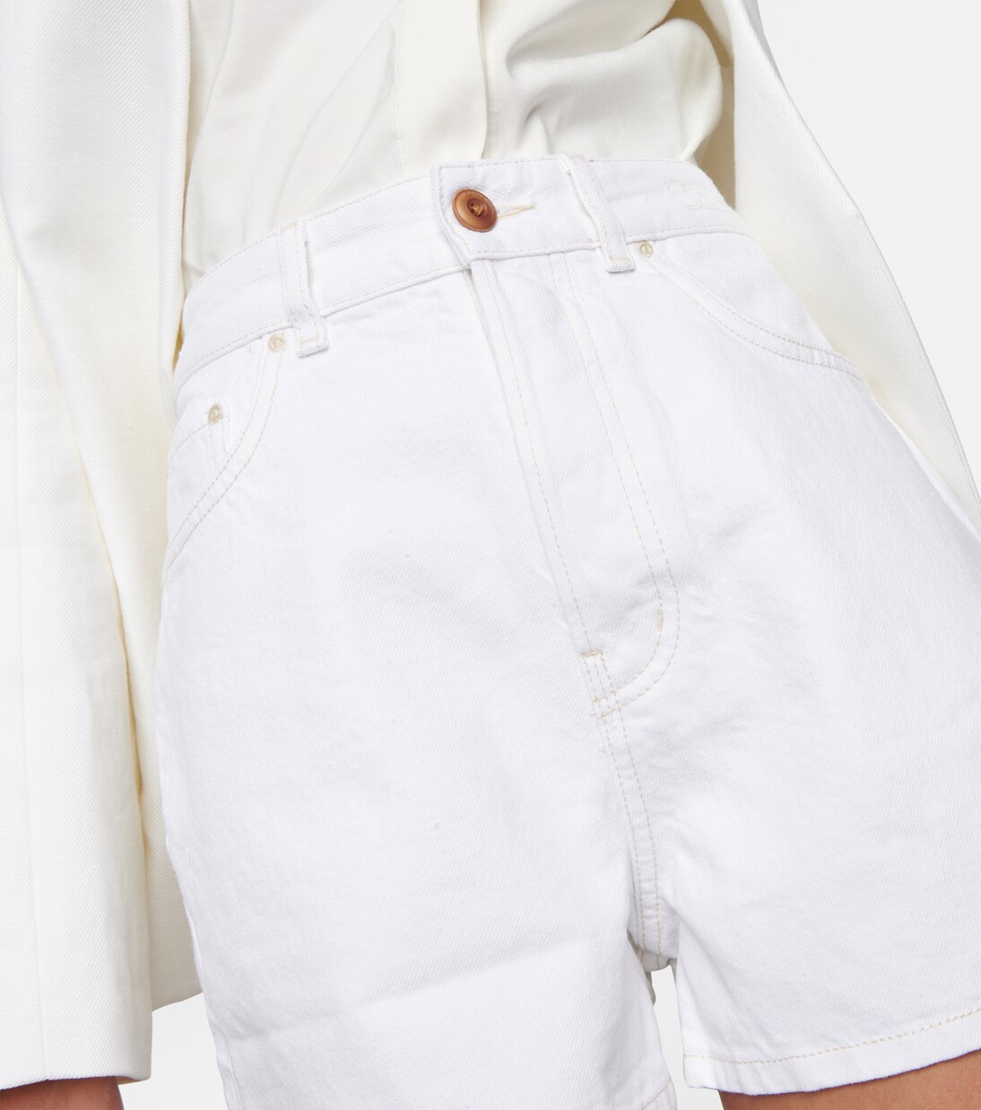 Shorts di jeans a vita alta | Chloé