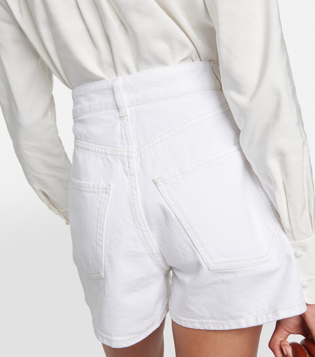 Shorts di jeans a vita alta | Chloé