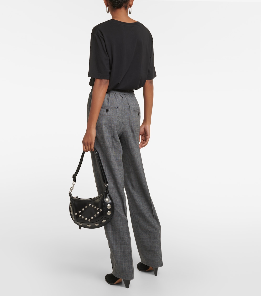 High-Rise-Hose Priska aus Wolle | Marant Etoile