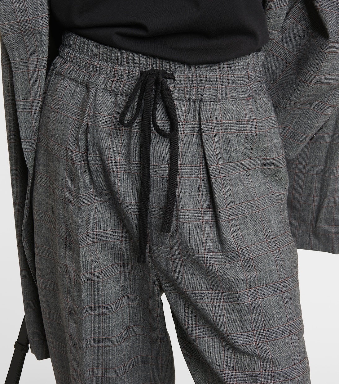 High-Rise-Hose Priska aus Wolle | Marant Etoile