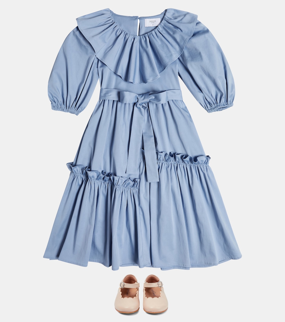 Kleid aus einem Baumwollgemisch | Paade Mode