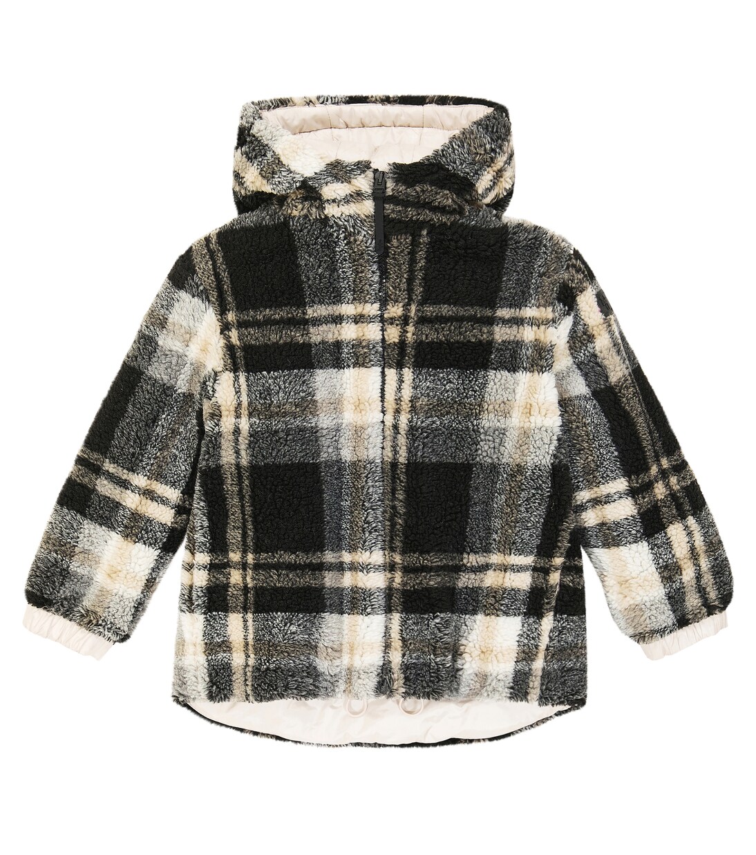 Checked fleece jacket | Il Gufo