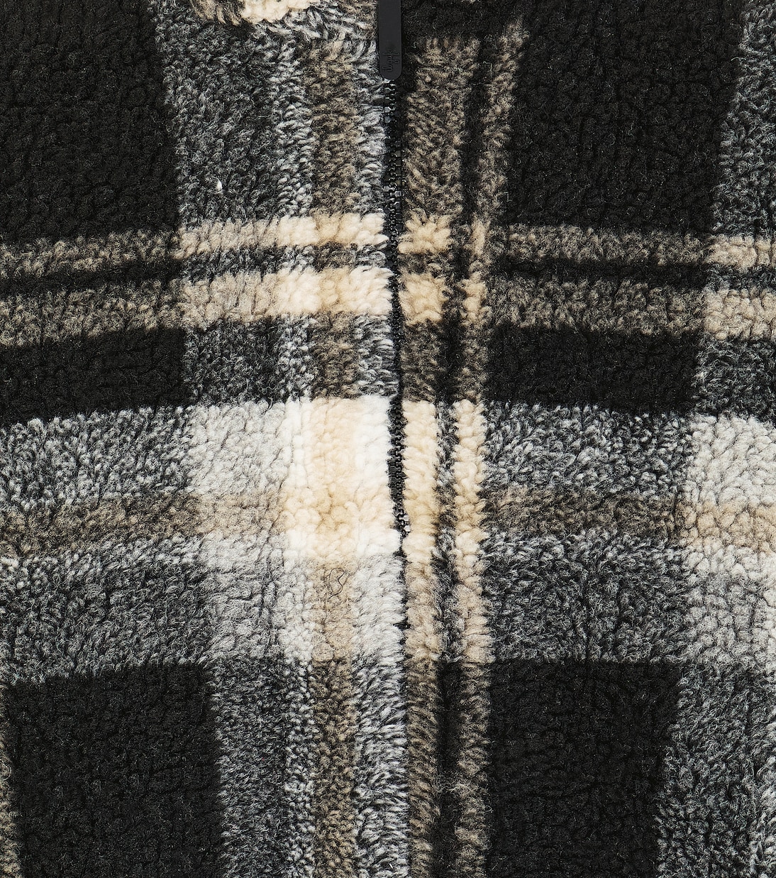 Checked fleece jacket | Il Gufo