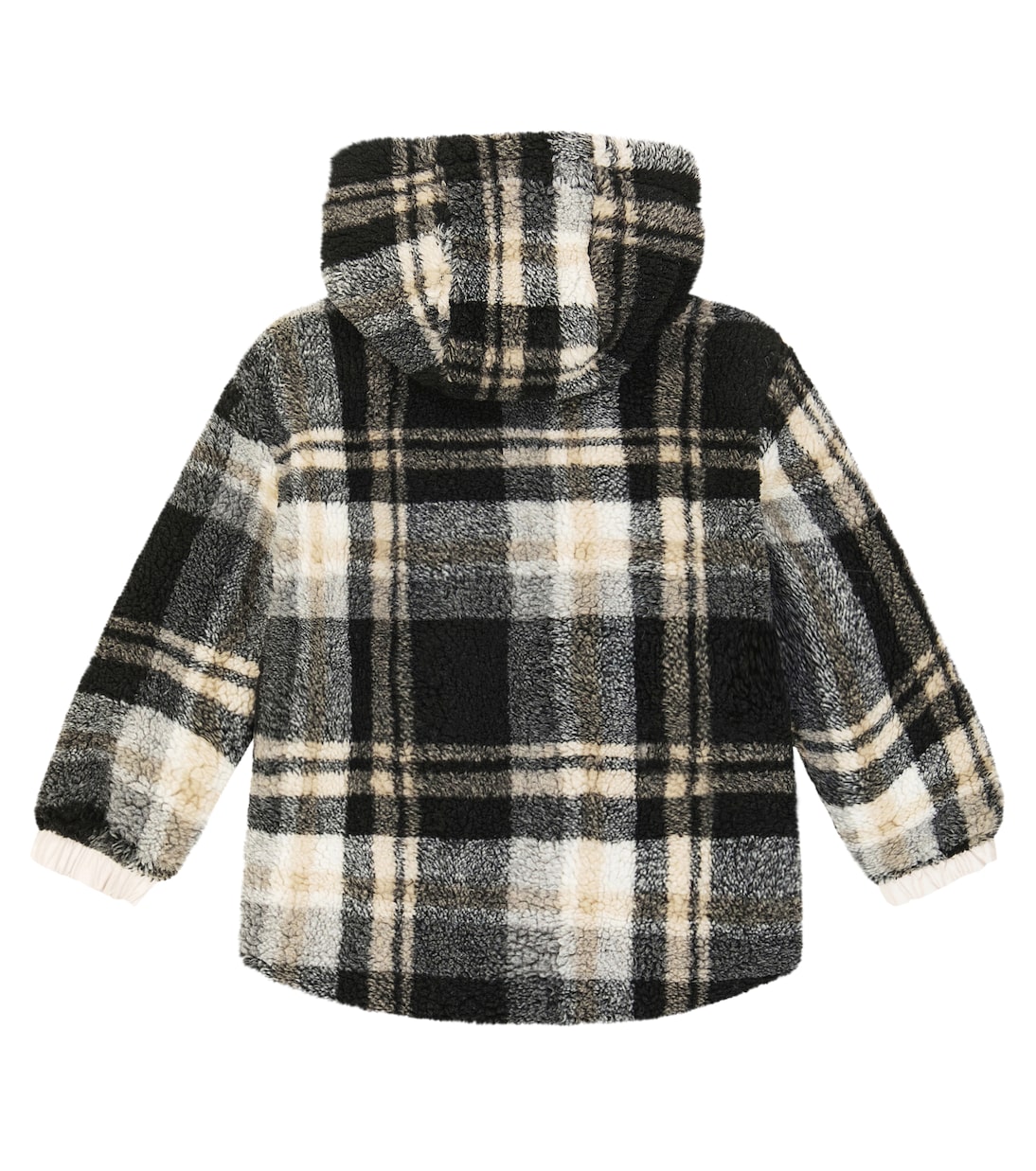 Checked fleece jacket | Il Gufo