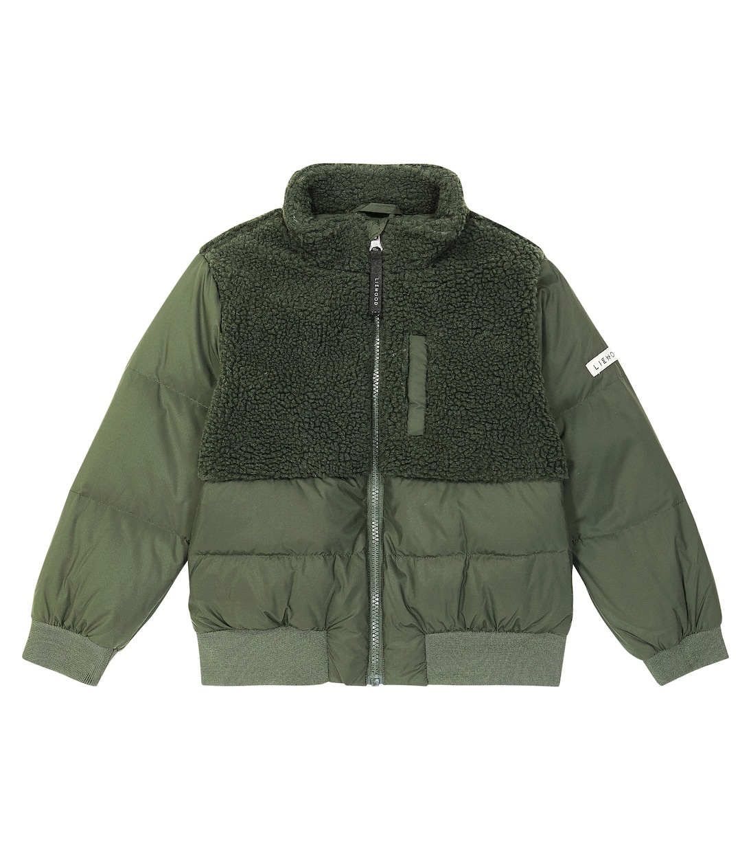 Marlin fleece-trimmed down jacket | Liewood