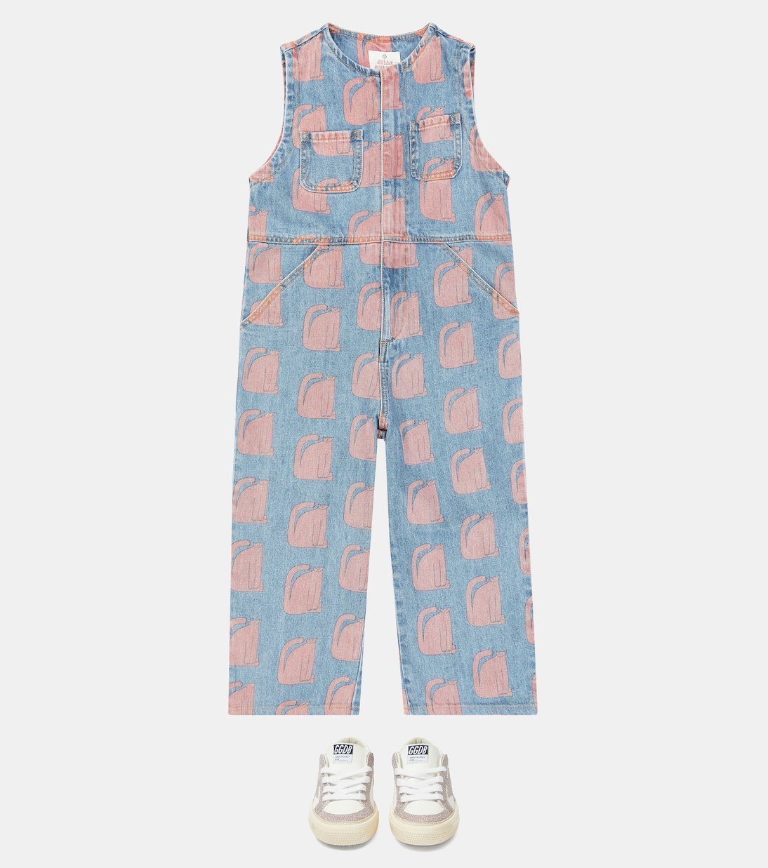 Top in jersey di cotone con stampa | Jellymallow