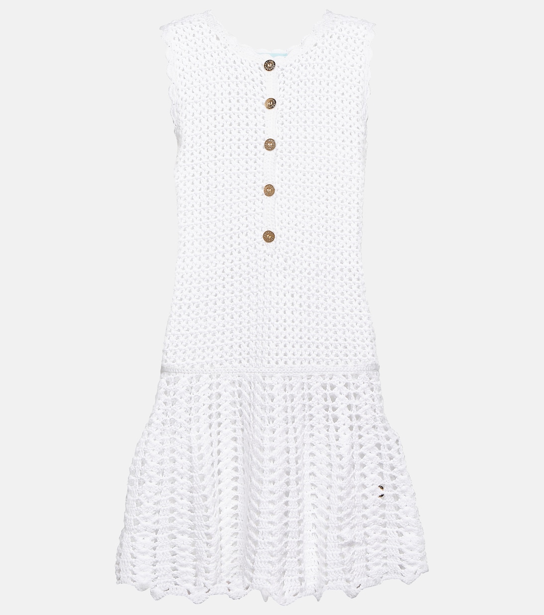 Rosie cotton crochet minidress | Melissa Odabash
