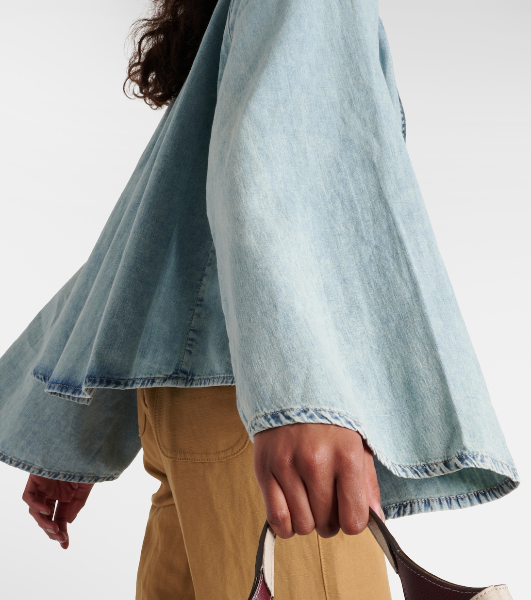 Top aus Denim | Frame