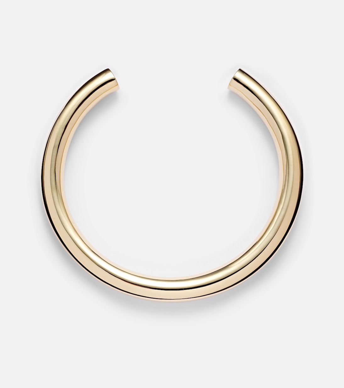 Collana tubolare placcata oro di Jennifer Fisher per giovani trendsetter