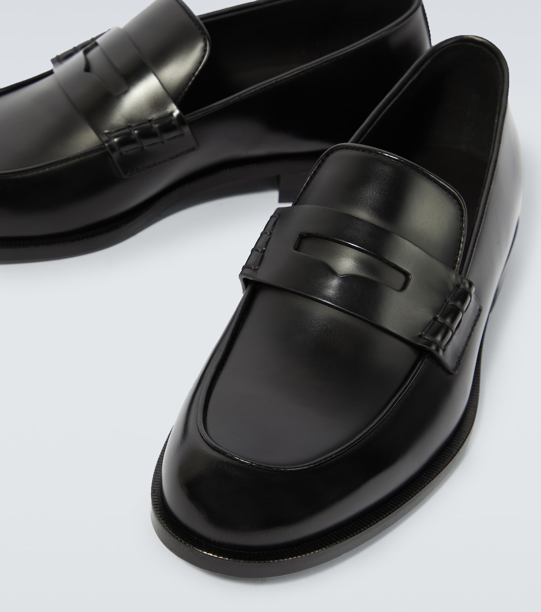 Loafers aus Leder | Giorgio Armani