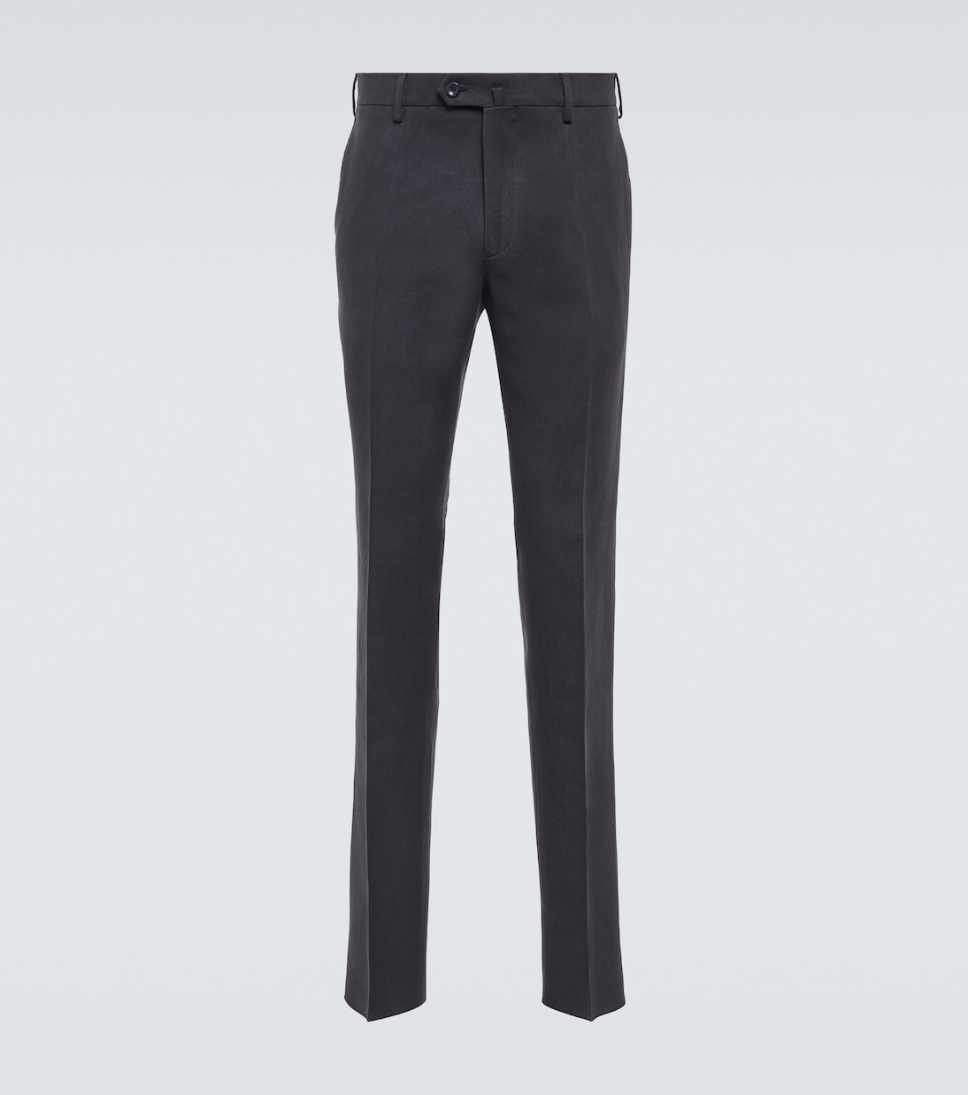 Schmale Hose Pantaflat aus Leinen | Loro Piana