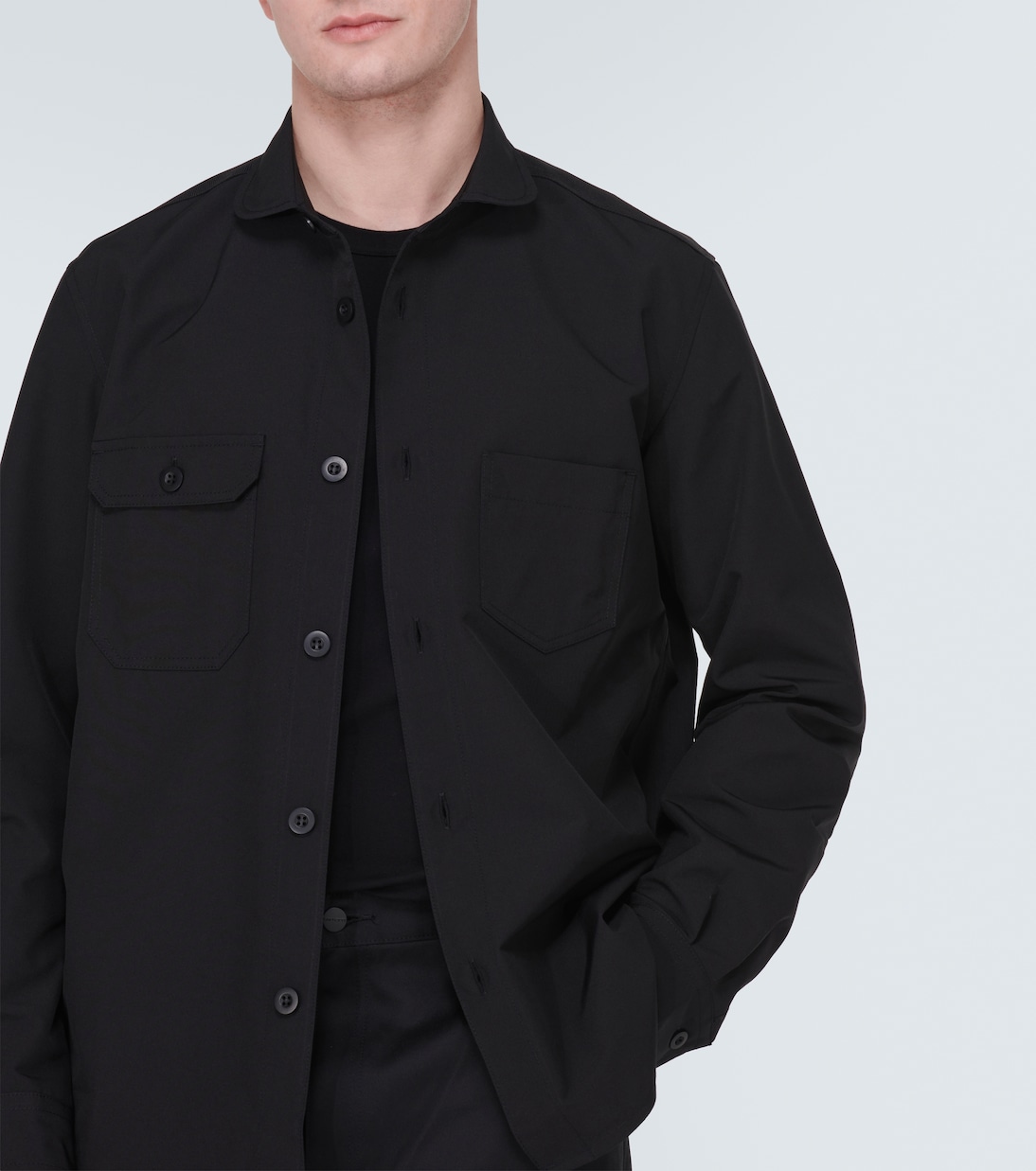 Camisa técnica con paneles | Junya Watanabe