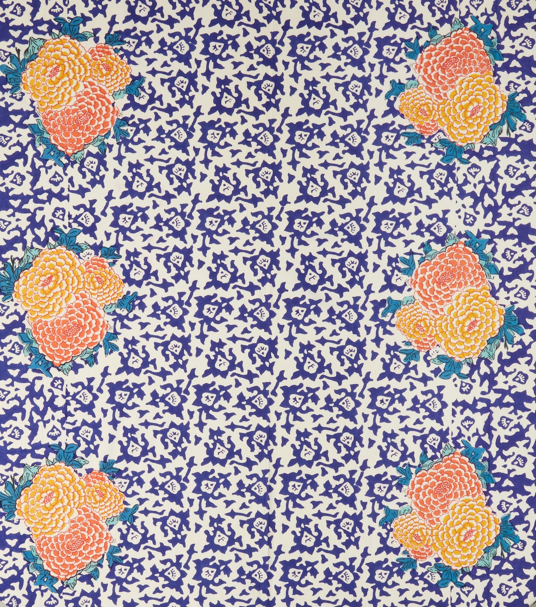 Arabesque Corolla cotton tablecloth | Lisa Corti