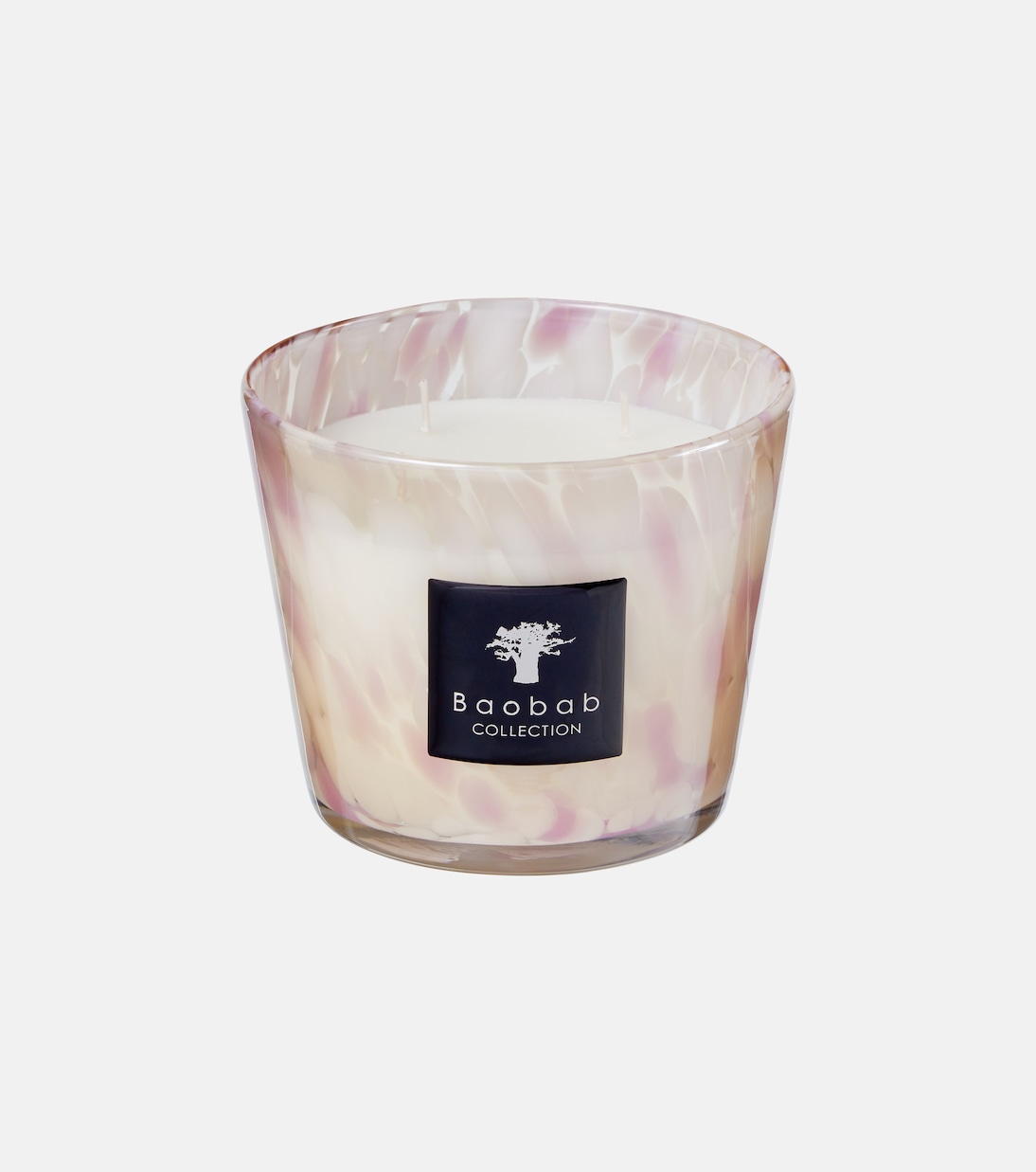Vela aromática Pearls White pequeña | Baobab Collection