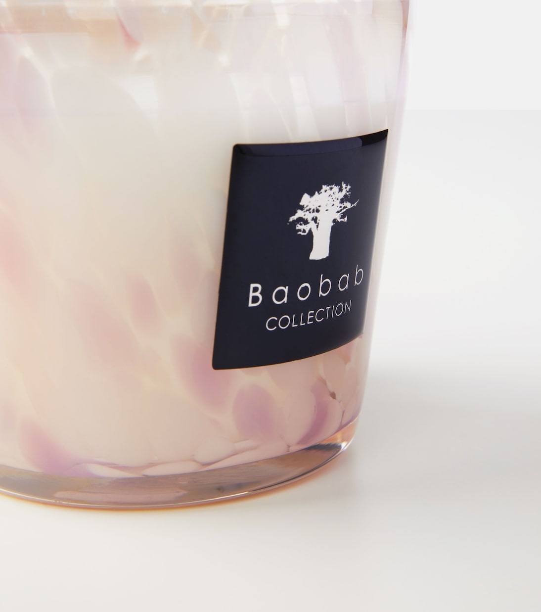 Vela aromática Pearls White pequeña | Baobab Collection