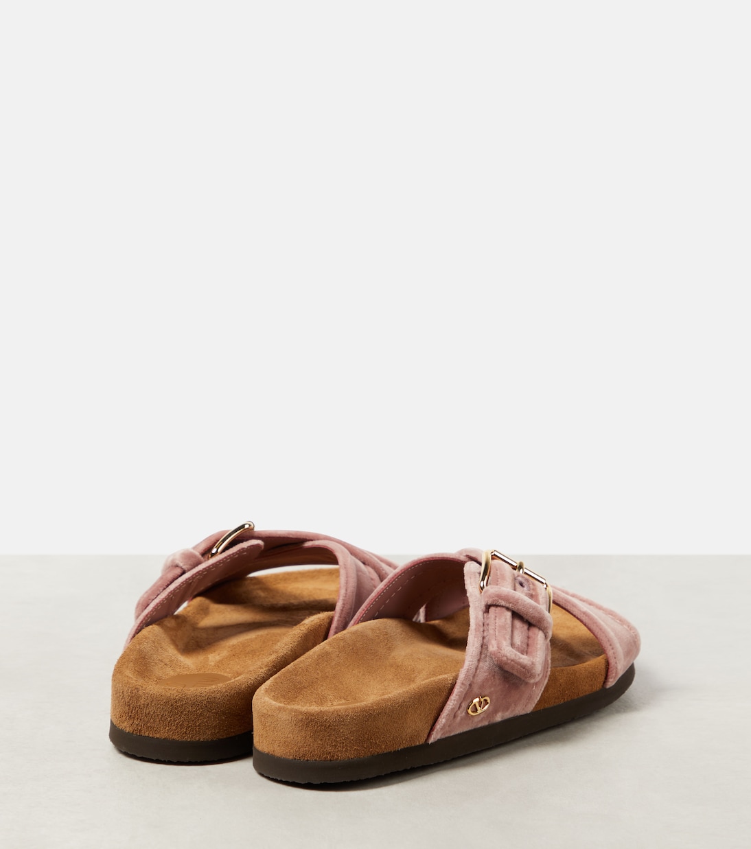 Fussfriend velvet sandals | Valentino Garavani