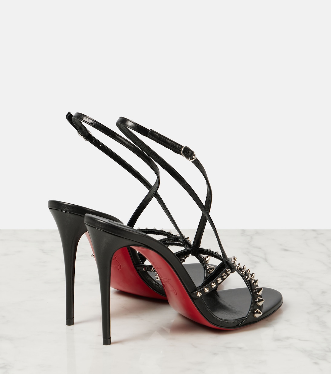 Sandalen Tatooshka Spikes aus Leder | Christian Louboutin