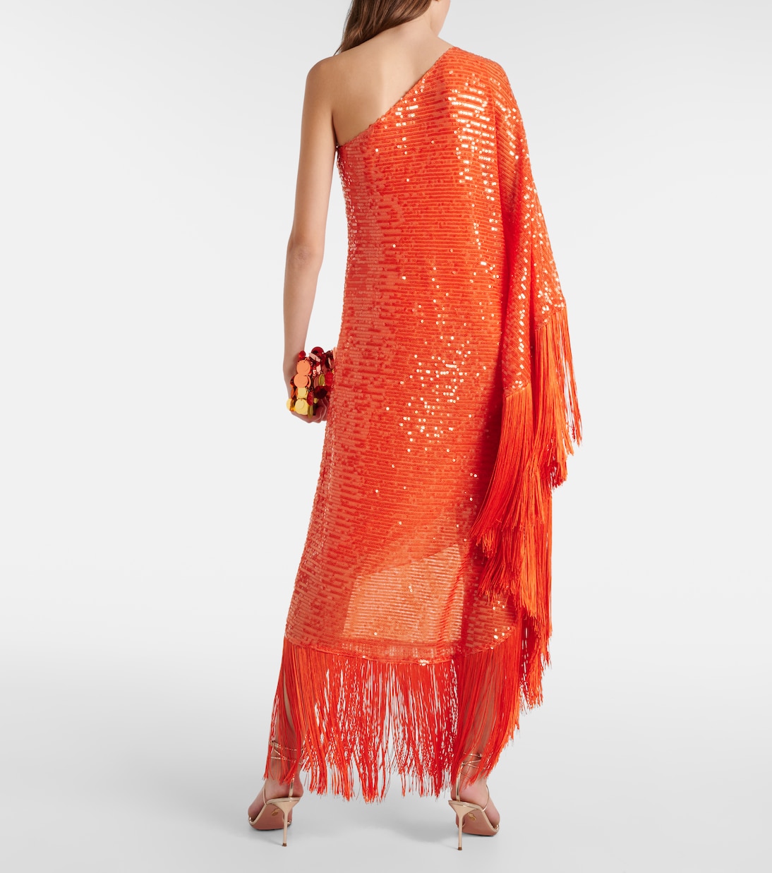 Robe longue Spritz Disco à sequins | Taller Marmo