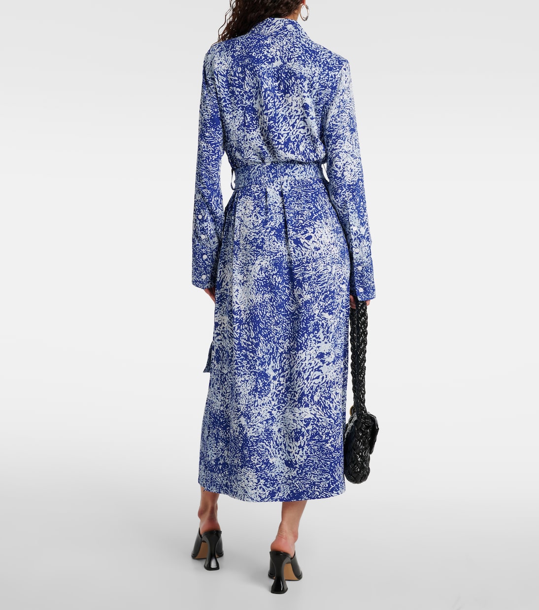 Abito chemisier Vanessa con stampa | Proenza Schouler