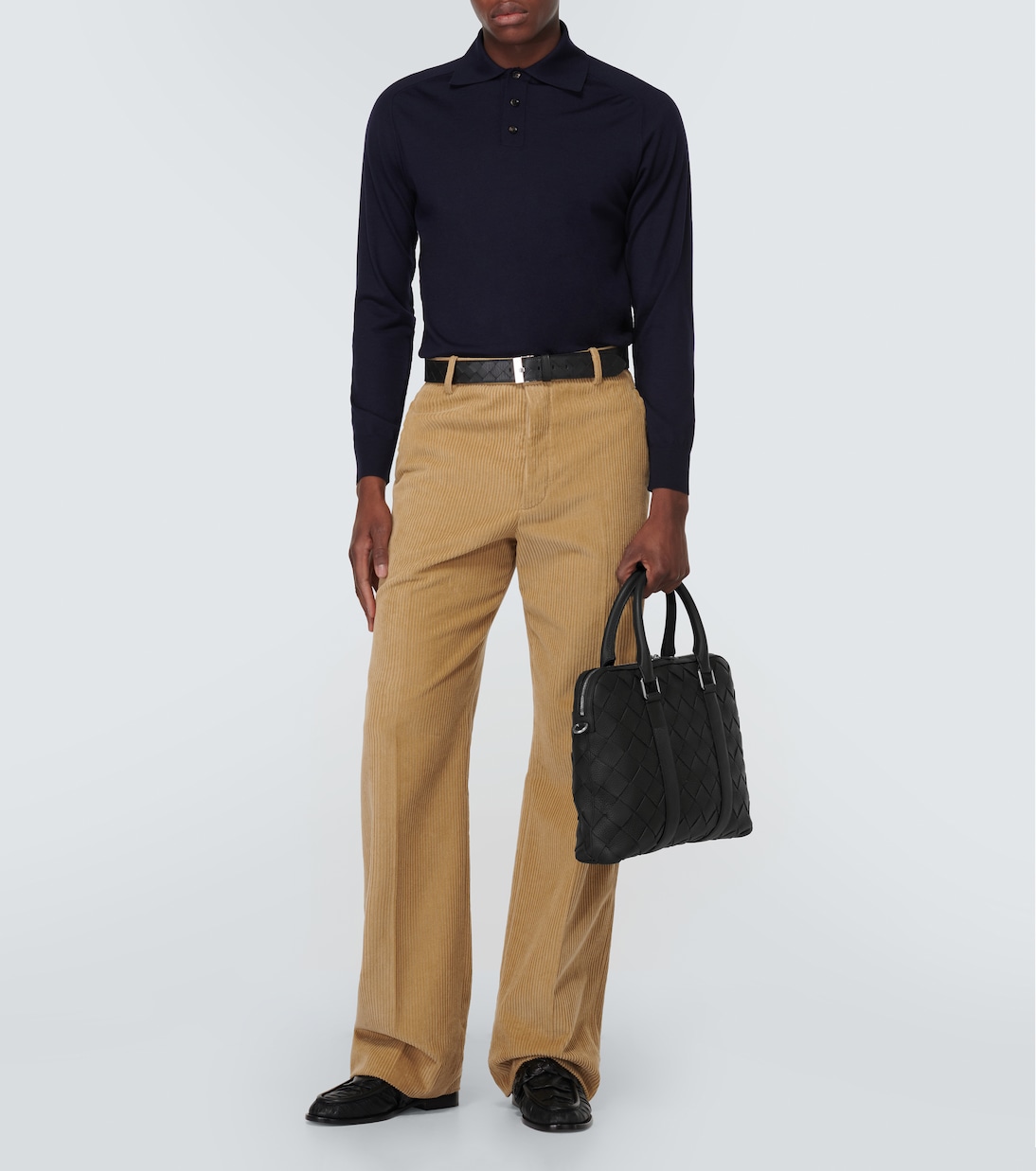 Ventiquattrore Slim in pelle  | Bottega Veneta