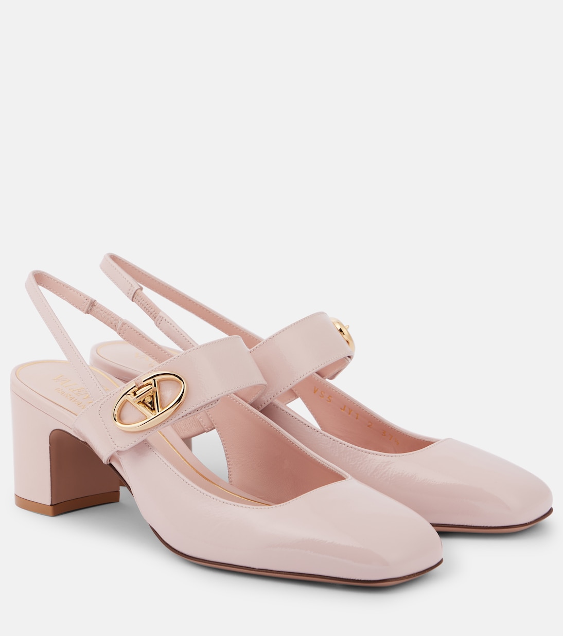 Pumps slingback Mary Jane in pelle | Valentino Garavani