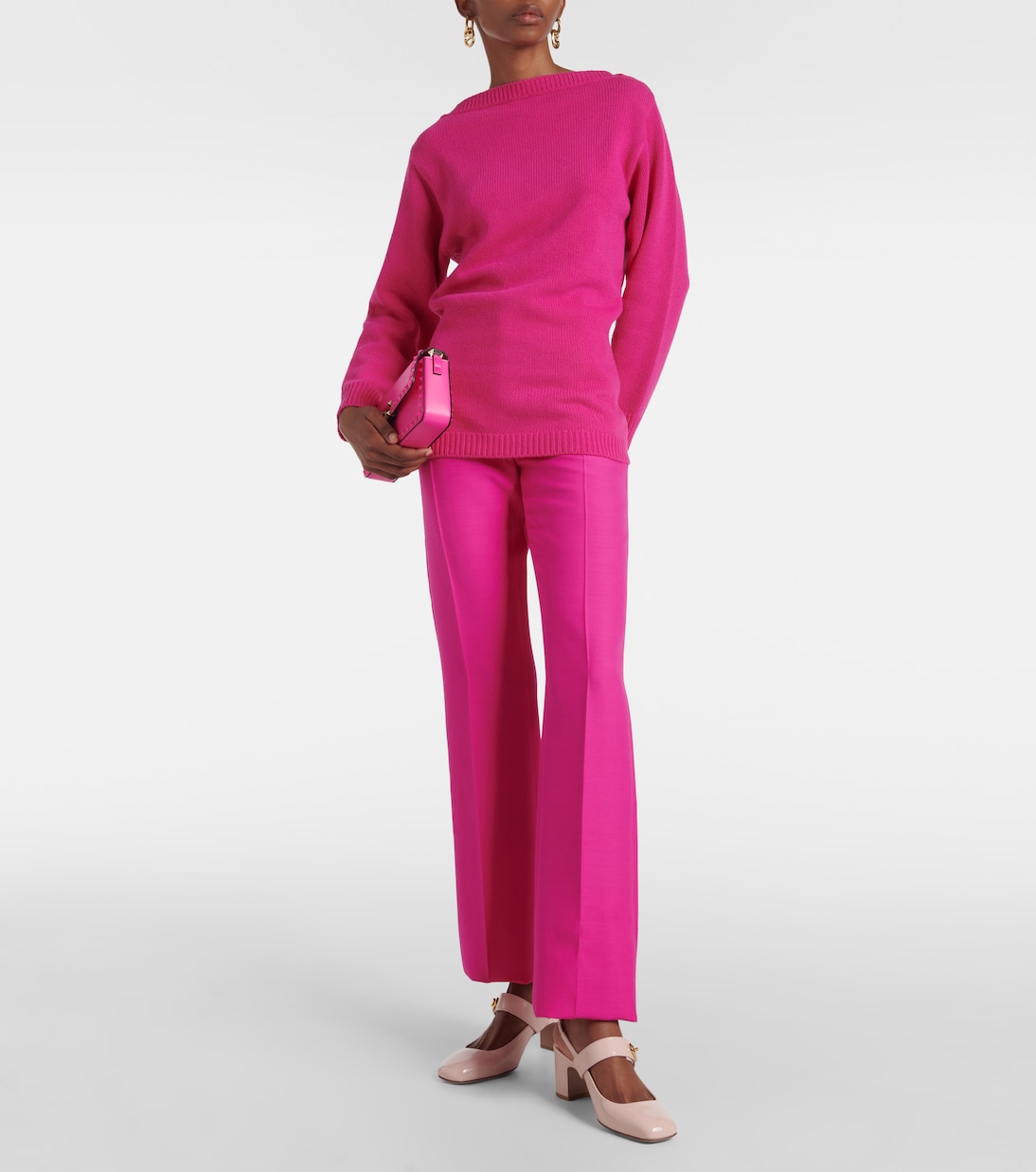 Pumps slingback Mary Jane in pelle | Valentino Garavani