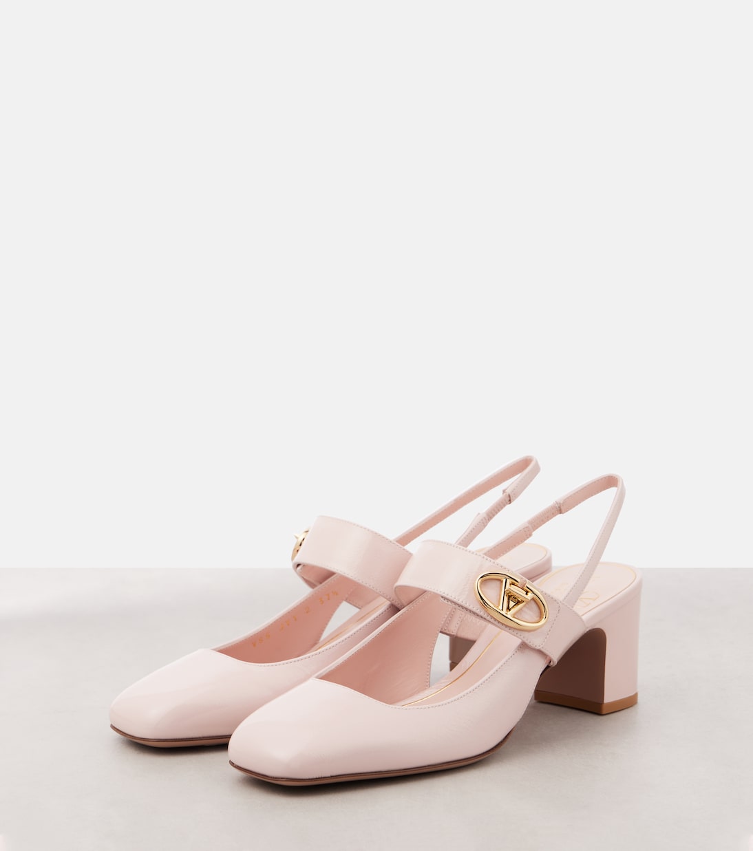 Pumps slingback Mary Jane in pelle | Valentino Garavani