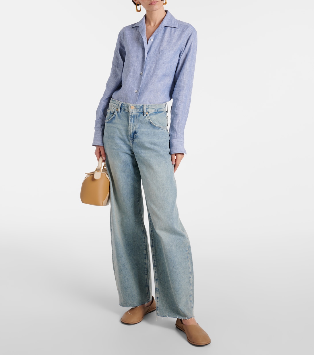 Jean ample Bonnie à taille haute | 7 For All Mankind