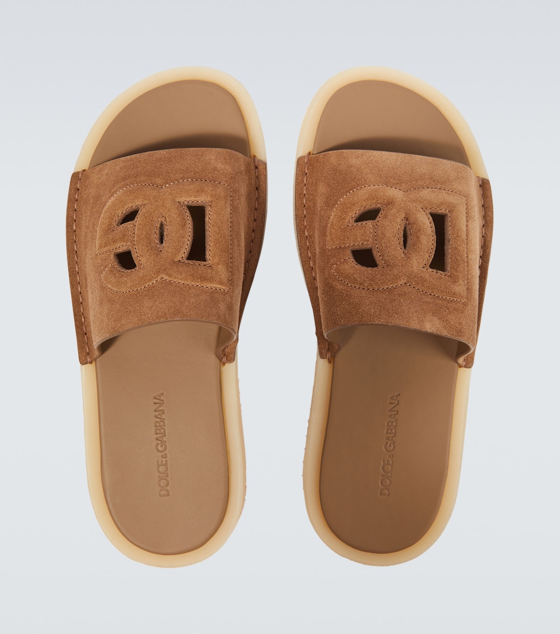 DG suede slides | Dolce&Gabbana