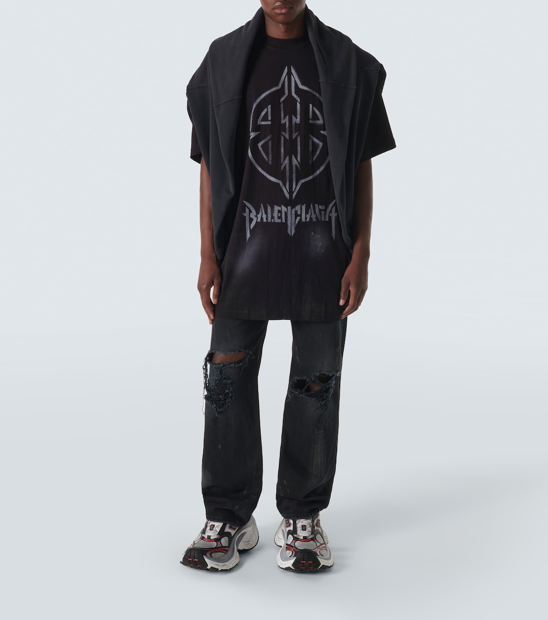 T-shirt Metal BB en coton | Balenciaga