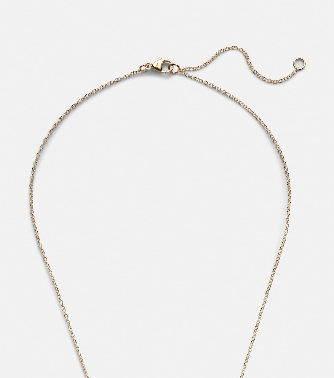 Collier Magnolia en or 14 ct et diamants | Stone and Strand