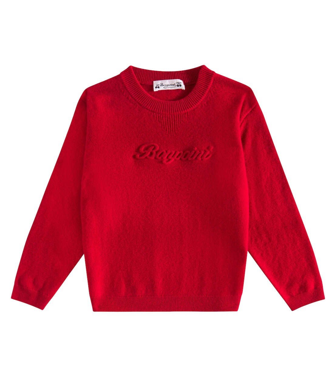 Pullover Garcin in lana con logo | Bonpoint