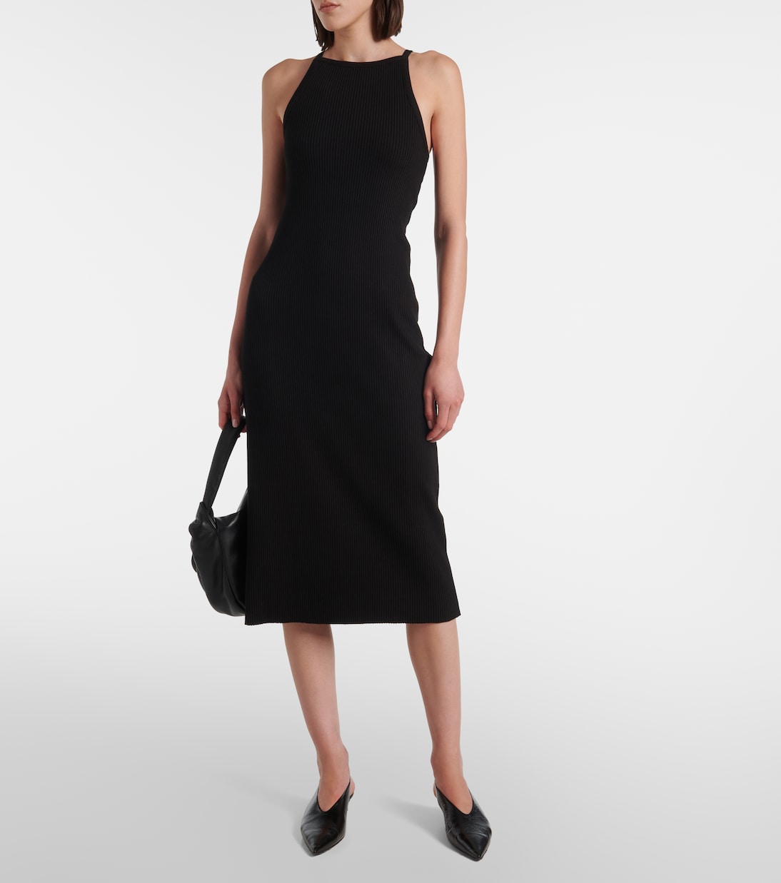 Cotton-blend midi dress | Vince