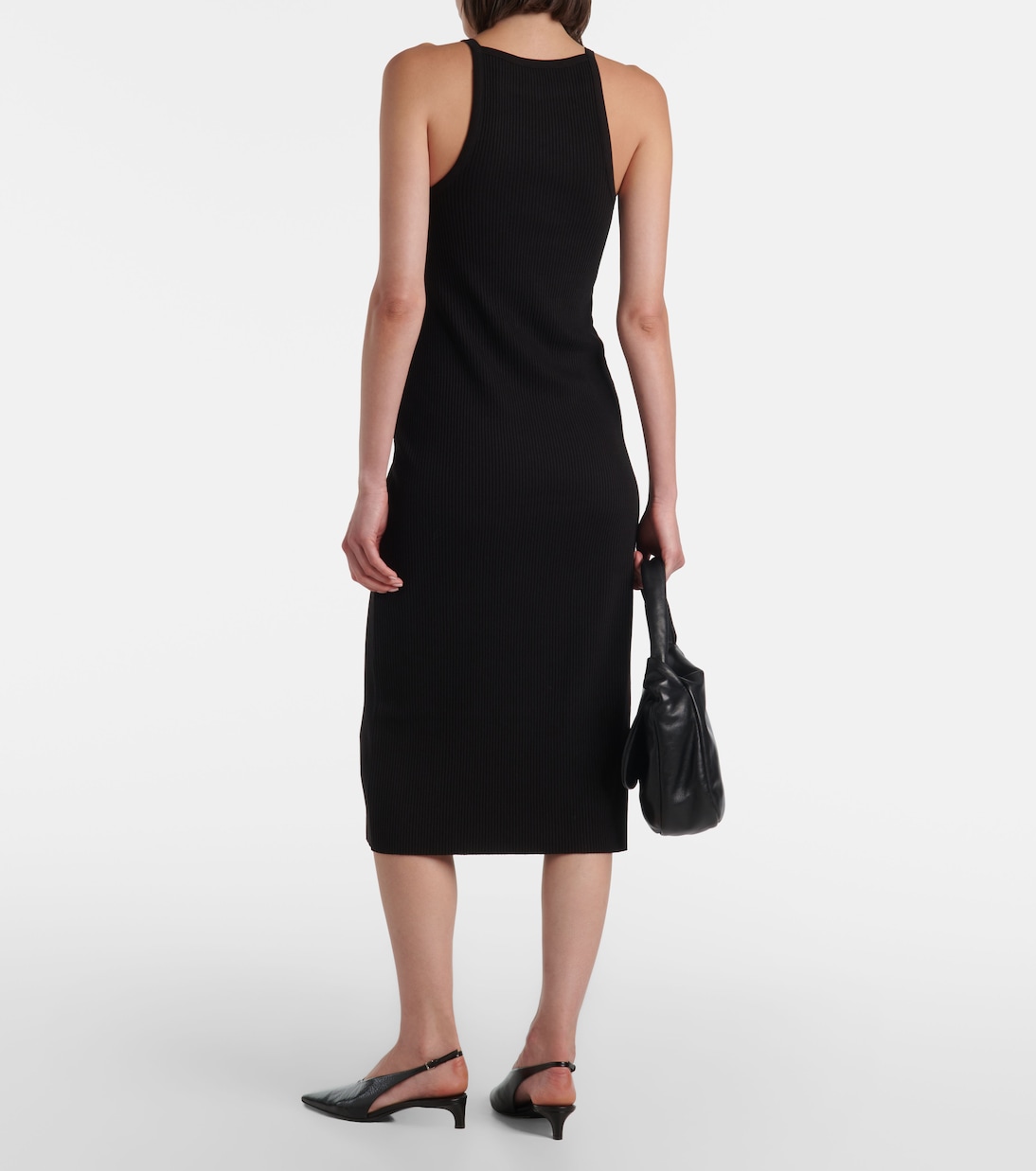 Cotton-blend midi dress | Vince