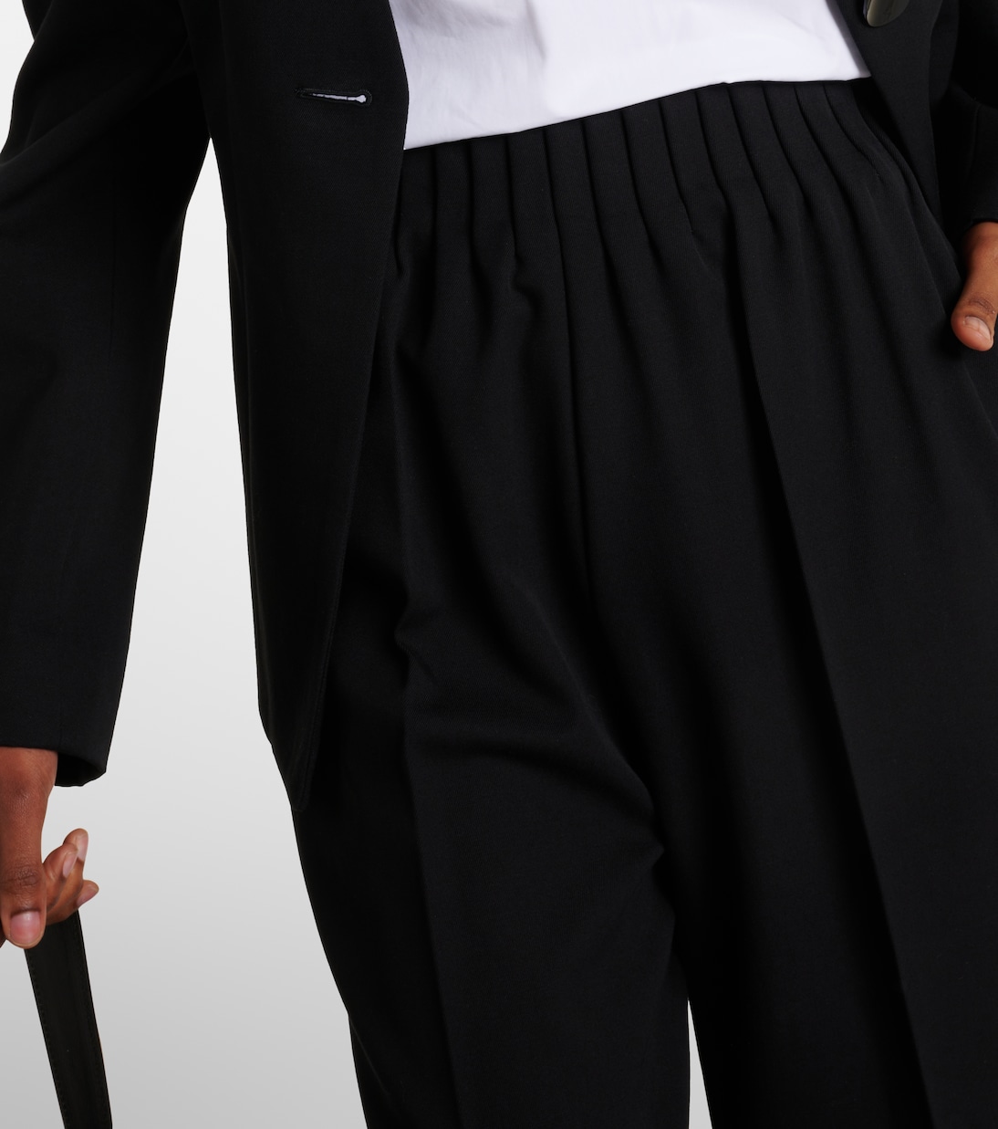 Weite Hose Maud aus Baumwolle und Leinen | Fforme
