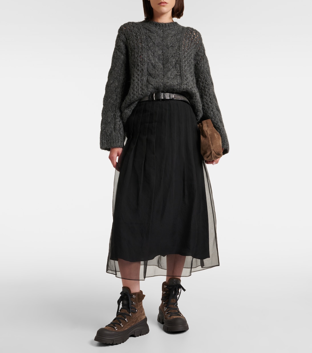 Jersey en mezcla de alpaca | Brunello Cucinelli