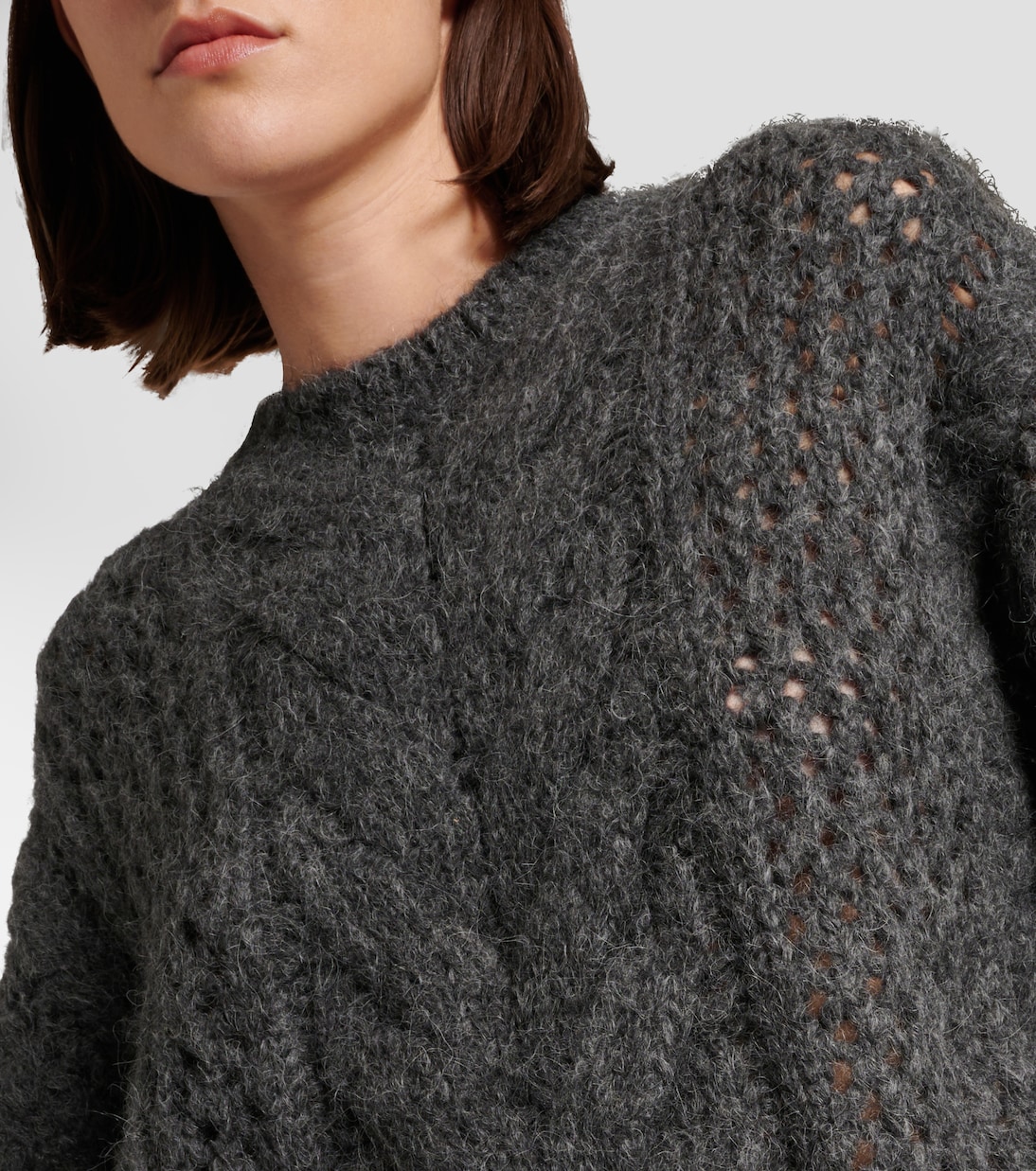 Jersey en mezcla de alpaca | Brunello Cucinelli