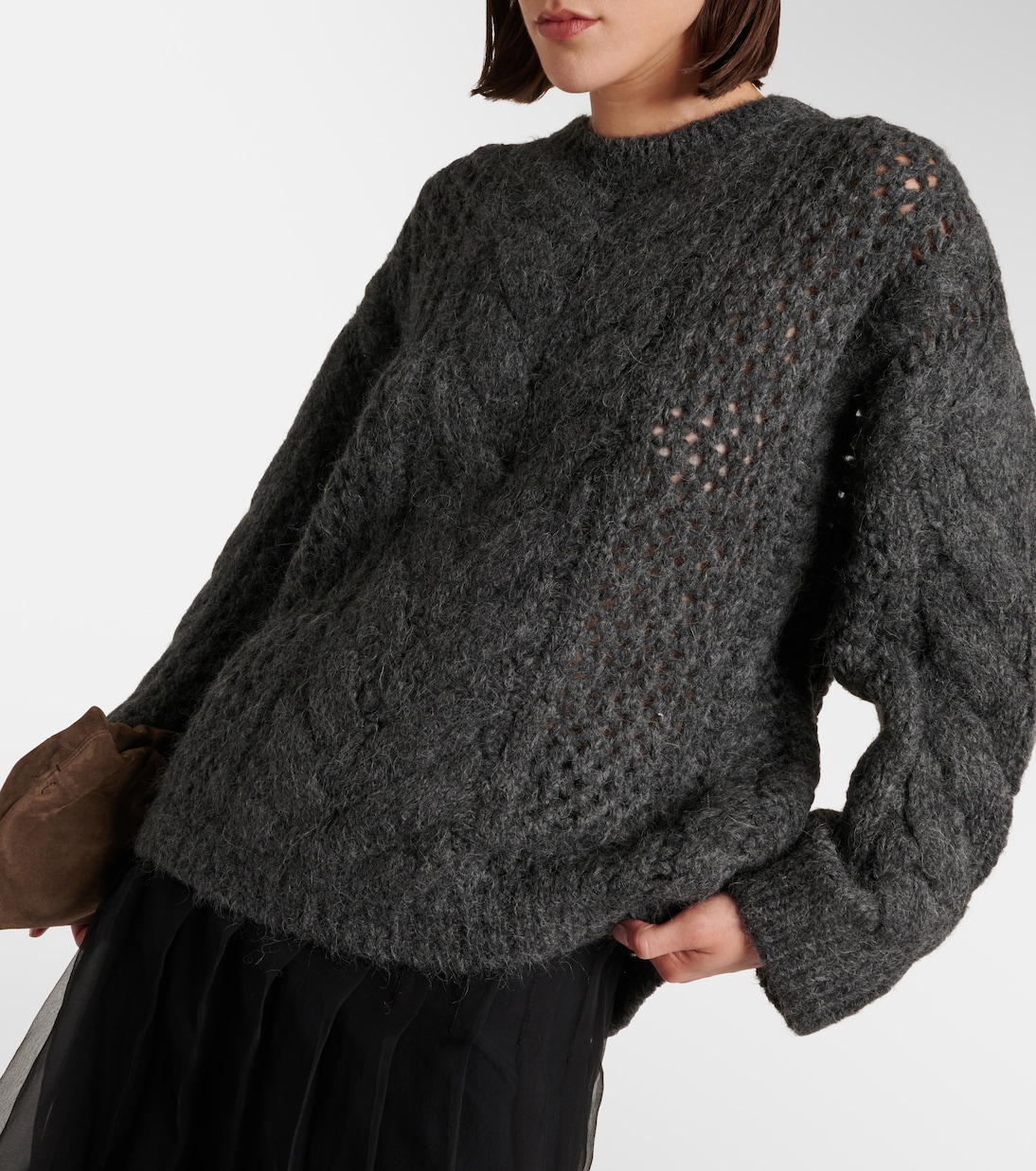 Jersey en mezcla de alpaca | Brunello Cucinelli